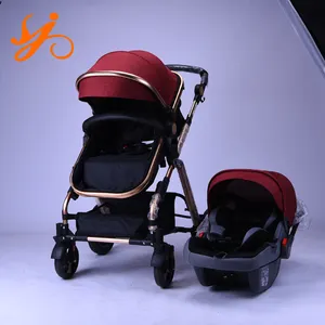 Nuovo modello di bambino passeggino in filippine/bicystar popolare moderna passeggiatore di bambino/a buon mercato 3 in 1 passeggino 4 ruote