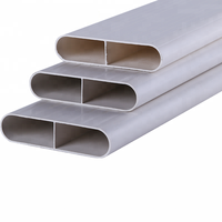 Tuyau plat de ventilation en plastique ABS de haute qualité pour système CVC