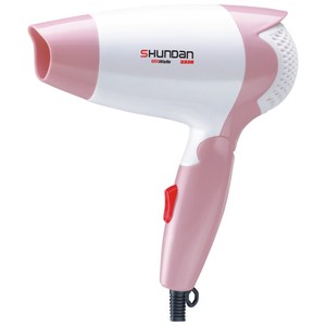 Sèche-cheveux électrique pliable de haute qualité pour étudiants, silencieux, avec buse concentratrice, idéal pour les voyages, en plastique, pour usage domestique - Product Image 1