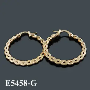 Indian Jewellery Wholesale Chinese Gold 18K Gold Earring Fashion