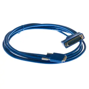 Serial DTE Cable - DB-25 Male Serial - Centronics Male - 10ft - Blue - CAB-SS-232MT