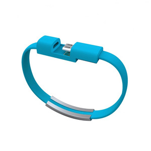 ร้อนขาย22เซนติเมตร TPE USB-C ข้อมูลสายลวดชุบทอง IP ไมโครประเภท C สร้อยข้อมือโทรศัพท์มือถือสายรัดข้อมือ USB - Product Image 4
