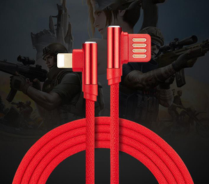 2018 de carga rápida cable USB Nylon trenzado línea de datos doble cabeza para micro/type-c/iphone6 /7/<span class=keywords><strong>x</strong></span> - Product Image 1