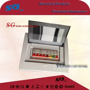 TSM 2 4 6 8 12 -36P way metal circuit breaker box plastic cover metal box Power Distribution Equipment