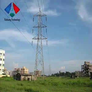 High Strength 10kv Dip Electric Power Transmission Galvanized Pole Malaysia Hot Sale 10m 33kv Electricity Distribution Equipment