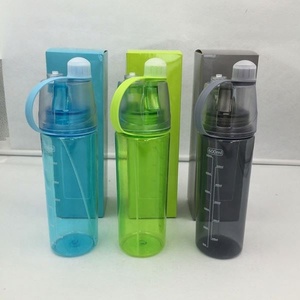 Plastik spor sprey su şişesi sprey ve saman - Product Image 5