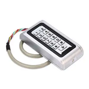 Waterproof keypad standalone door access control