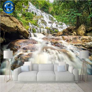 Nuova Carta da Parati Moderna Floreale 3D 2020, Effetto 8D, Decorazione Colorata per Interni, Facile da Applicare, 5 Anni di Garanzia, Grafica Artistica Cinese - Product Image 3