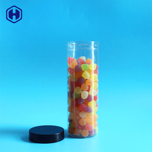 Envase para Alimentos Enlatados, Tarro de Plástico PET de Boca Ancha de 460 ml para Galletas, Dulces y Bocadillos, con Sellado Hermético Libre de BPA - Product Image 2