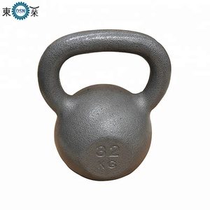 Kettlebell in Ghisa da 35 kg Personalizzato per Fitness Maschile con Logo - Product Image 4