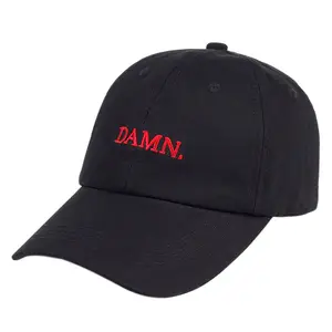 Wholesale High Quality Unstructured Dad Hat Custom Embroidery Sports Cap for Unisex Cotton Sweatband Common Fabric Feature