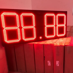 Bảng Hiệu <span class=keywords><strong>Pylon</strong></span> Cho Màn Hình Led Giá Gas Đỏ Trạm - Product Image 2
