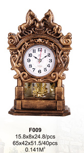 Reloj de Mesa Vintage, Reloj de Mesa Antiguo de Plástico con Melodía - Product Image 5