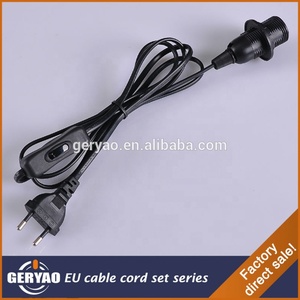 Nhà Cung Cấp Trung Quốc Tiêu Chuẩn Châu Âu Cắm Dây Điện Với E14 Đèn Ổ Cắm, Chuyển Đổi Nội Tuyến - Product Image 3