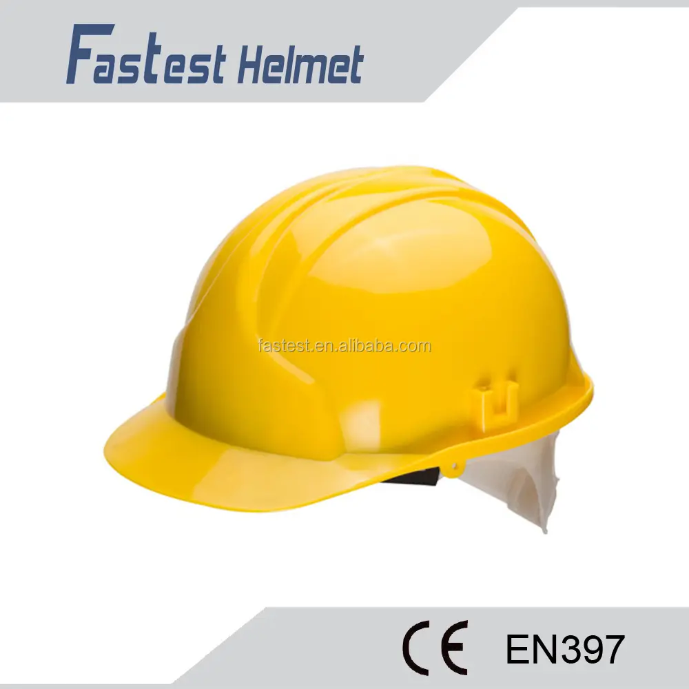 안전 산업 헬멧 머리 보호 공기 호스 6 점 래칫 하네스 세륨