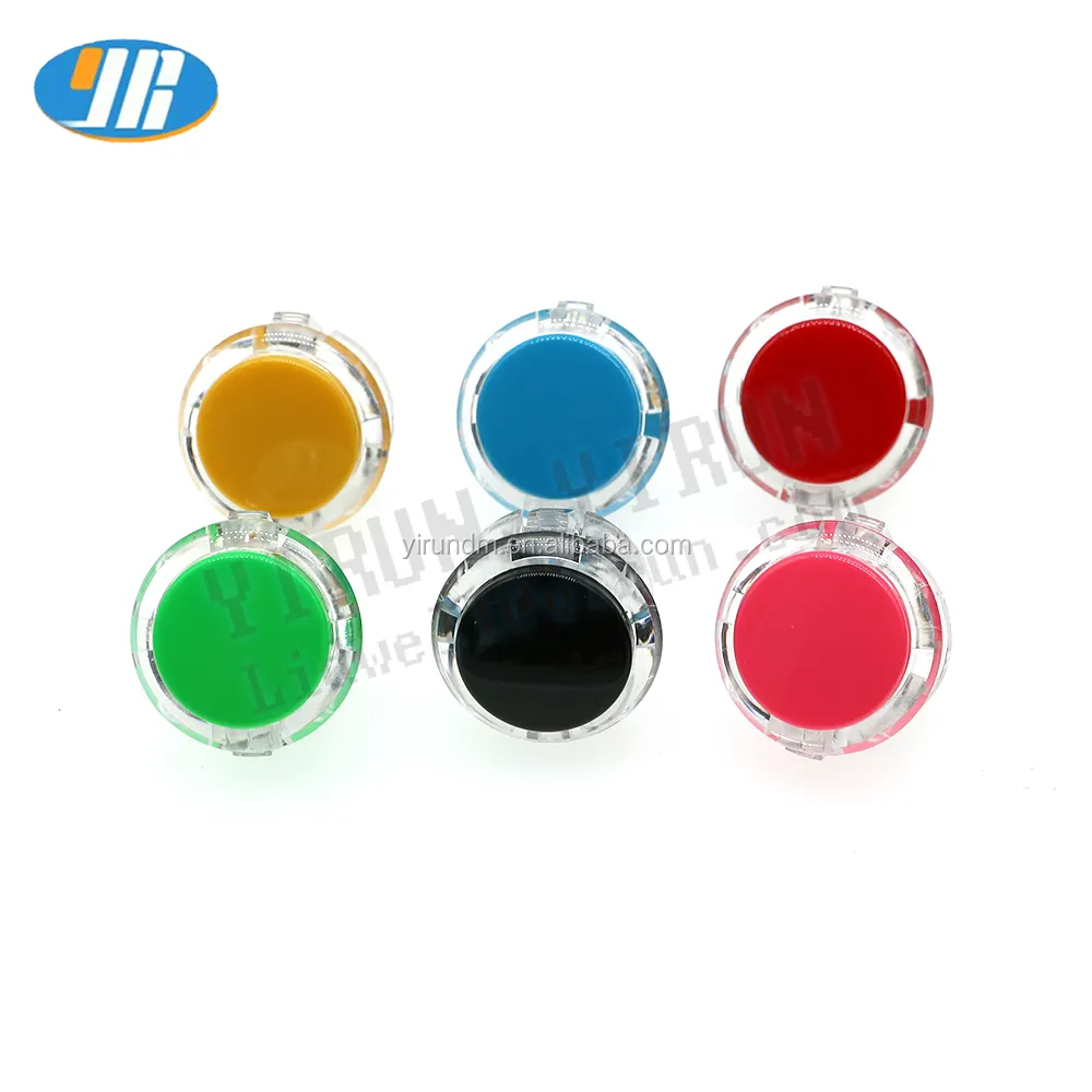 30mm plastic push button switch Momentary arcade game machine push button