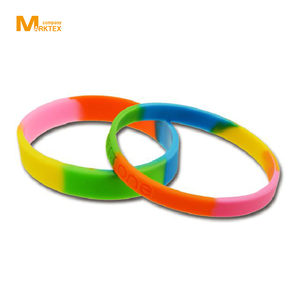 Vente en gros de bracelets en silicone, couleurs mixtes - Product Image 4