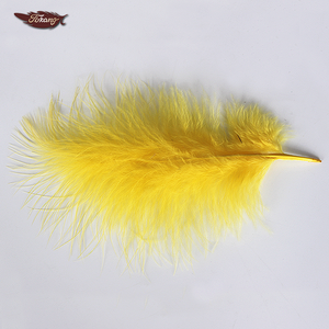 DIY प्राकृतिक शिल्प नरम तुर्की <span class=keywords><strong>Marabou</strong></span> पंख सजावट के लिए