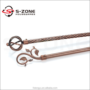 Restaurant africain décoration antique <span class=keywords><strong>bronze</strong></span> métal <span class=keywords><strong>tringle</strong></span> à rideau - Product Image 3
