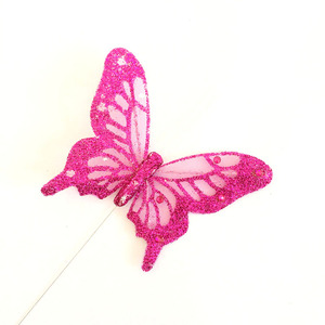 Organza colorato <span class=keywords><strong>farfalle</strong></span> per centrotavola di nozze - Product Image 4