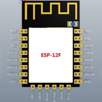 Módulo Serial Wifi ESP8266 ESP-12F, Placa Transceptora Inalámbrica, Puerto Remoto, Placa de Desarrollo de Red