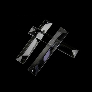 크리스탈 클리어 63mm 76mm 유리 샹들리에 프리즘 럭셔리 크리스탈 교수형 램프 부품 저렴한 크리스탈 샹들리에 장식 - Product Image 2