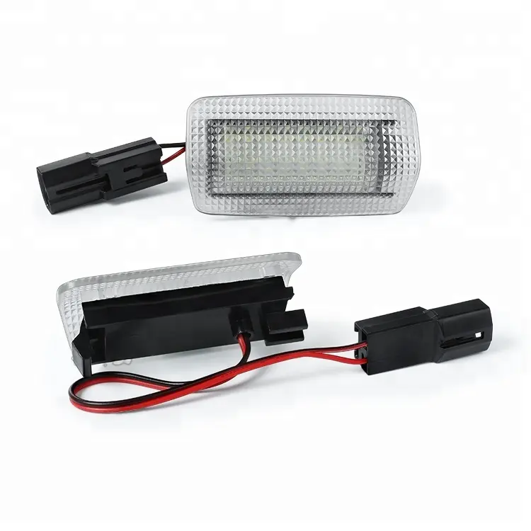 18smd red&white led courtesy light welcome light for toyota camry crown land cruiser prius