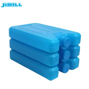 Hard Shell Plastic Reusable Gel Ice Block Flask For Lunch Bag