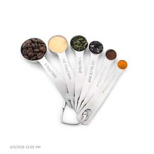 Dụng Cụ Nhà Bếp Cốc Đo Lường Bằng Thép Không Gỉ Và Thìa - Product Image 4