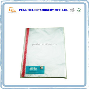 A4 taille 11 trous PP clair feuille protecteur couleur feuille protecteurs pour le classement des produits - Product Image 5