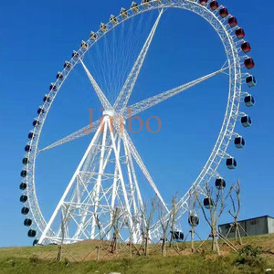 Parco di divertimenti giostre wonder sightseeing bus turistico giro gigante <span class=keywords><strong>ruota</strong></span> 20m-100m <span class=keywords><strong>ruota</strong></span> panoramica in vendita - Product Image 5