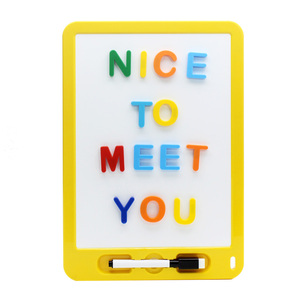 Feuille <span class=keywords><strong>Tableau</strong></span> <span class=keywords><strong>Blanc</strong></span> Magnétique Effaçable à Sec Multifonctionnelle Colorée pour Enfants - Product Image 5