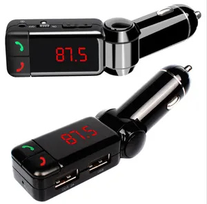 BC06 car kit fm transmitter car radio adapter handfree phone call for iPhone for Samsung