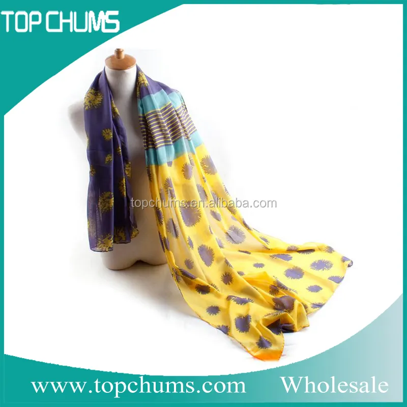 2016 prodotti Caldi alla moda stampa donne jakarta produttore sciarpa