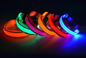 Collares para perros pequeños, seguridad nocturna, <span class=keywords><strong>LED</strong></span> brillante, suministros para mascotas, <span class=keywords><strong>Collar</strong></span> para perros y gatos - Product Image 6