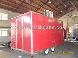 Haute qualité mobile café mobile <span class=keywords><strong>snack</strong></span> - bars pour vente mobile alimentaire remorque YS-FV400E - Product Image 4