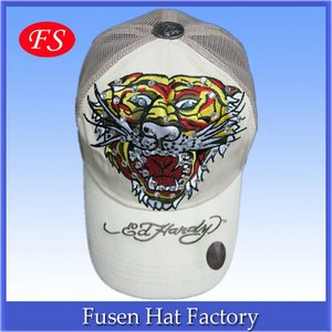 Ed hardy 5- paneles gorra de béisbol con respaldo de malla con diamantes deimitació<span class=keywords><strong>n</strong></span> - Product Image 1