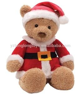 fábrica al por mayor <span class=keywords><strong>de</strong></span> peluche <span class=keywords><strong>de</strong></span> felpa <span class=keywords><strong>de</strong></span> juguete <span class=keywords><strong>de</strong></span> navidad oso <span class=keywords><strong>de</strong></span> peluche - Product Image 1