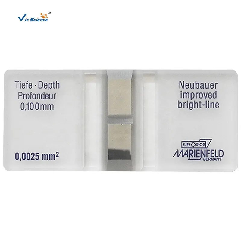 Лабораторные принадлежности для сбора крови, камера для счета крови с яркой линией