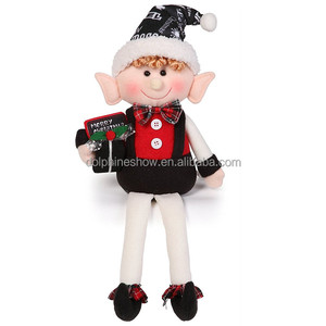 Nouvelle poupée en peluche de lutin pour enfants 2018, jouet en peluche doux personnalisé de qualité européenne, lutin de Noël en peluche - Product Image 6