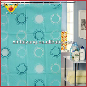 Green Sun design for bathroom peva hotel window curtain - Product Image 1