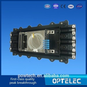 3in / <span class=keywords><strong>3de</strong></span> splitter type Horizontal en plastique fibers optiques boîte de jonction / fiber optique d'épissage fermeture - Product Image 3