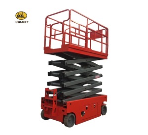 Plataforma de Trabajo Aérea Autopropulsada Eléctrica de Tijera Móvil de 6-14 m - Product Image 3