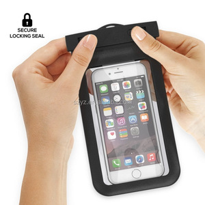 Wholesale Promotion White Transparent <strong>Waterproof</strong> case IP8 Pvc Mobile Phone <strong>Waterproof</strong> Dry <strong>Bag</strong> - Product Image 1