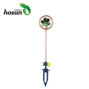 Chinese portable flower metal watering decorative nozzle rotating mini lawn farm equipment garden irrigation mini sprinkler