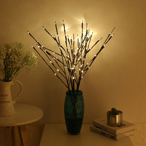 Silver Wrapped Twig <strong>Branches</strong> 20 LED <strong>Lights</strong> <strong>Branch</strong> <strong>Lights</strong> Decoration for Christmas - Product Image 5