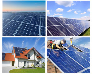Al por mayor módulo fotovoltaico panel solar sola 500 W 24 V 36 V 48 V - Product Image 4