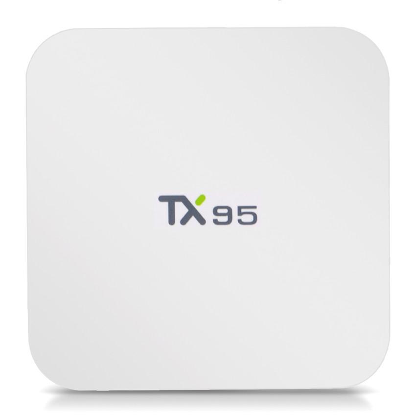 S905x TX95 Android 6.0 Malvavisco TV Box 2 GB Ram 16 GB Rom Wifi de Banda Dual kodi16.1 TX95 inteligente BT 4.1 Android TV Box