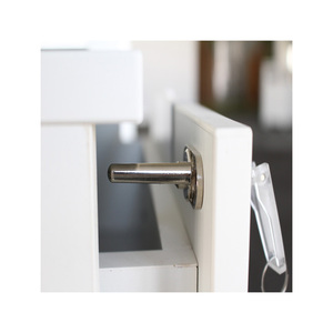 2025 Bán Hàng Nóng Acoustic Nhôm Kênh Phân Vùng Văn Phòng Máy Trạm E0 Cấp Melamine Hội Đồng Quản Trị Và Có Thể Điều Chỉnh Kim Loại Hỗ Trợ Chân - Product Image 5