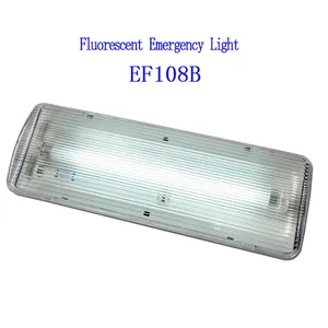 Ef108b zhuiming lâmpada de emergência fluorescente recarregável